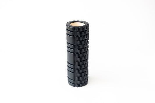 Fitness Product Black Roller Standing Up