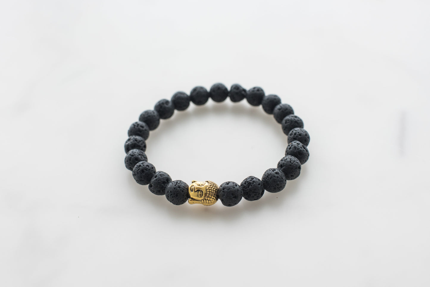 Black Buddha Bracelet tester