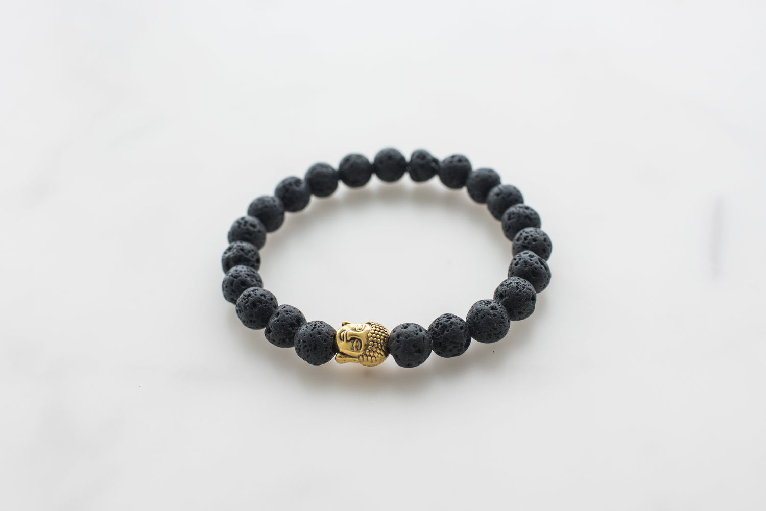 Black Buddha Bracelet tester